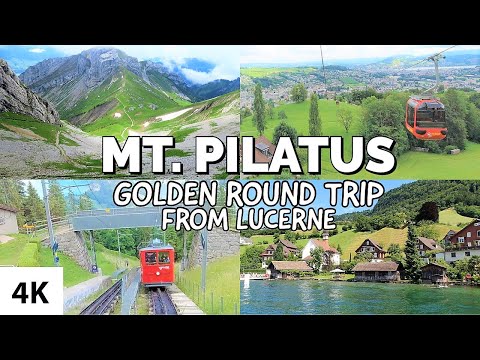 🇨🇭 A Day in Lucerne / Visit Mount Pilatus / Switzerland Video