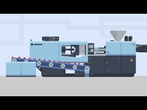 Part of a video titled Injection Moulding: How does it work? | Essentra Components - YouTube