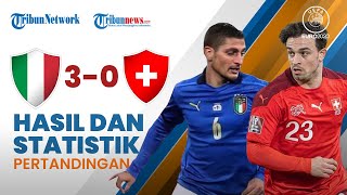 Hasil & Highlight Pertandingan Euro 2020 Italia 3-0 Swiss: Gli Azzuri Kembali Rebut Puncak Klasemen