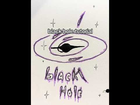 Black hole tutorial 😱 Stickman #drawmaster
