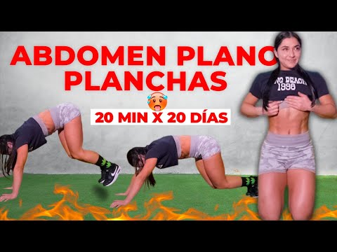 (# 8) 20 MIN 🔥 RETO IMPOSIBLE de PLANCHAS para DEFINIR ABDOMEN en CASA o GYM