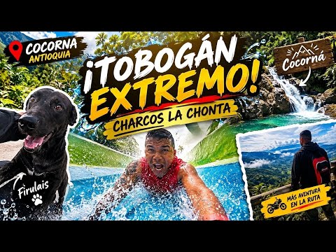 🤯💀 ¡ME TIRÉ AL TOBOGÁN MÁS SALVAJE DE ANTIOQUIA! 🌊🔥