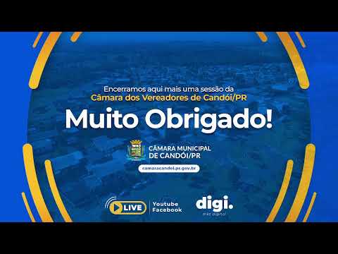 11ª sessão ordinária do Primeiro Período Legislativo de 2026 da Câmara Municipal de Candói - PR