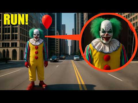 If you see this Clown blocking the Road.. DO NOT PASS HIM! (It's a Trap)