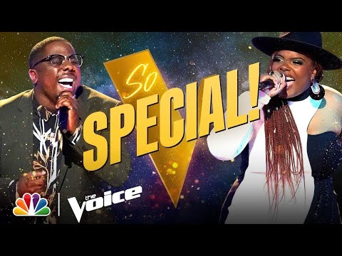 Aaron Hines vs. Gymani | Tate McRae and Khalid's "working" | The Voice Battles 2021