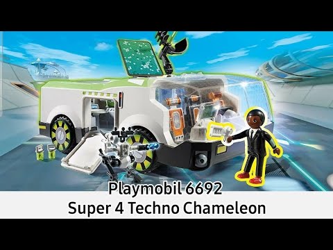 Playmobil 6692 Super 4 Techno Chameleon ep63