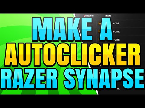 How to Make an AutoClicker Macro with Razer Synapse (Mouse & Keyboard)