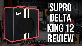 Video thumbnail for Supro Delta King 12 Review - So many tones! by Killer Guitar Rigs