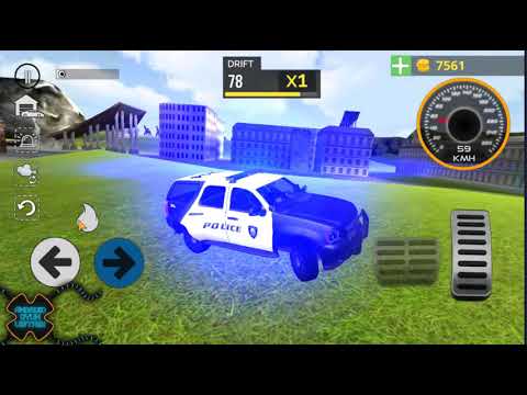 Police Car Drift Simulator Android Gameplay