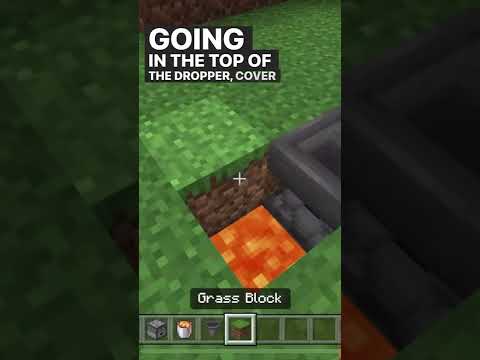 How to Make a Trash Can in Minecraft [MCPE / Console / PC] #shorts