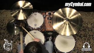 Video thumbnail for Sabian 13" Paragon Hi Hat Cymbals - Brilliant (NP1302B-1021115A) by Memphis Drum Shop