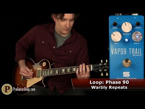 Пример звучания педали эффектов Seymour Duncan Vapor Trail Analog Delay