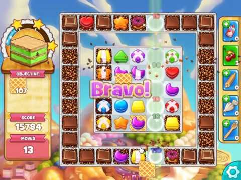 Cookie Jam Level 662 NO BOOSTERS