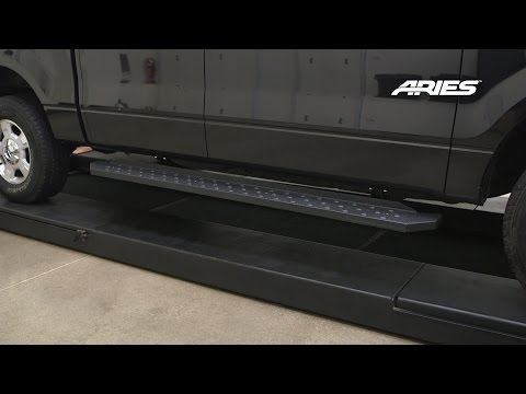 ARIES RidgeStep™ Install: 85" Running Boards on Ford F-150 SuperCrew - Bracket 2055120
