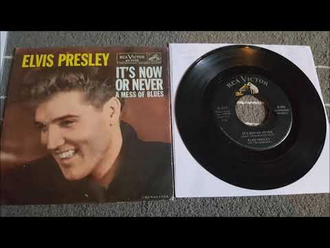 Elvis Presley - It's Now Or Never - 1960 Pop Ballad - RCA 47-7777