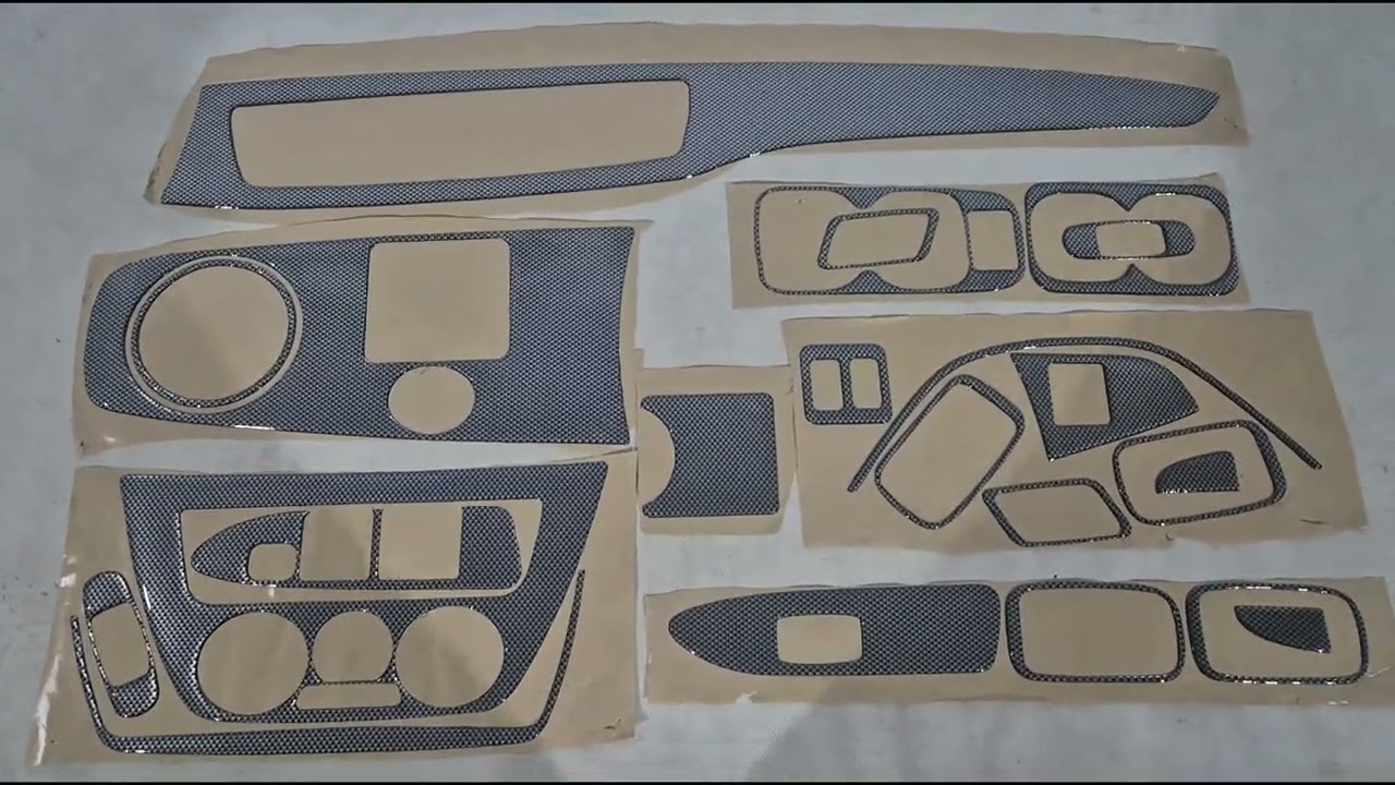 Накладка на панель приборов V1 (Meric) Video 1