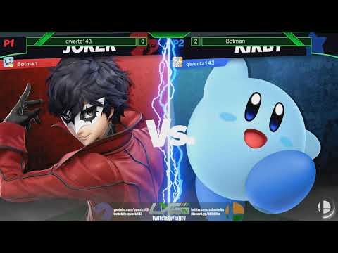 Botman (Joker) vs qwertz143 (Kirby) - SSB India December Online Tournament