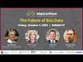 Future Of Bus Data Webinar How Data Can Increase And Improve Public Transportation