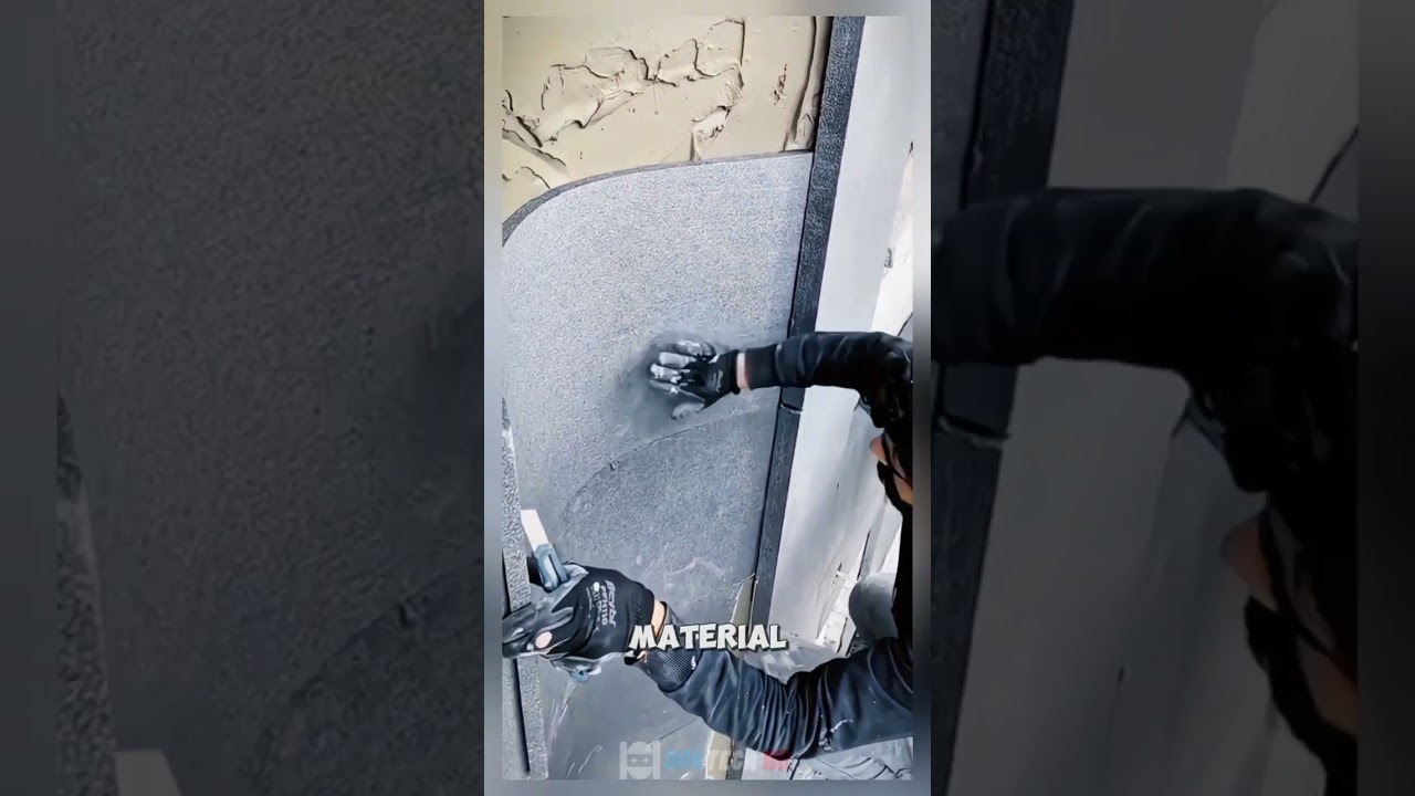 Install foam insulation material- Satisfying jobs and machinery in the world