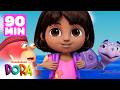 Dora S Sunny Day Fun With Summer Scenes ️ 90 Minutes Dora Friends