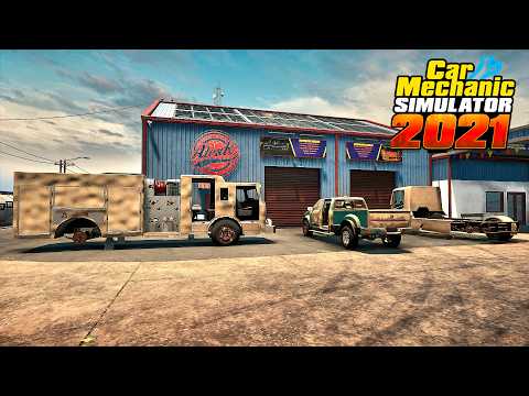 ALL Abandoned TRUCKS restored in Car Mechanic Simulator 2021