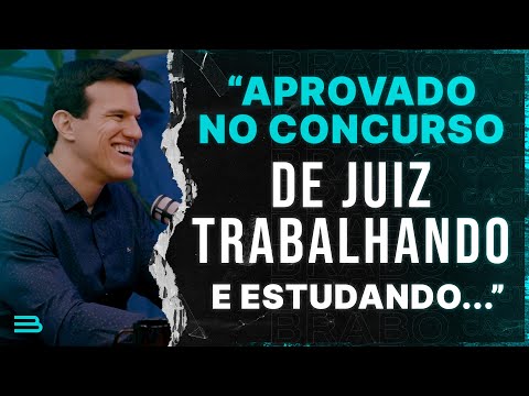 HOW HE PASSED THE JUDGE'S EXAM BY STUDYING AND WORKING | Brabocast#07 | Luciano Toledo