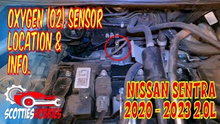 🔍 Bank 1 Sensor 1: Nissan Sentra Oxygen Sensor Location & Info (2020-2023) 🔍