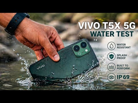 Thumbnail for Vivo T5X 5G Water Test | Is It Waterproof Or Not?