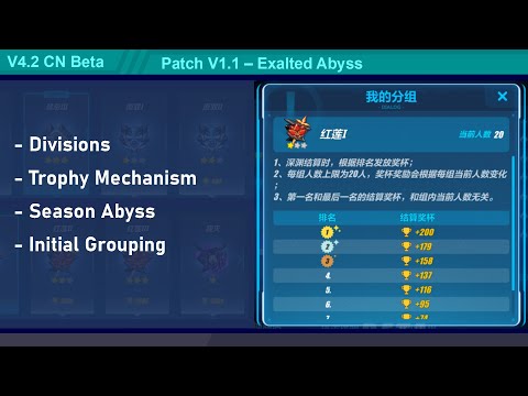 V4.2 Beta Patch V1.1 - Exalted Abyss | Honkai Impact 3 崩坏3