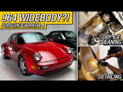 STUNNING Porsche 964 Carrera 4 Widebody UP FOR AUCTION!
