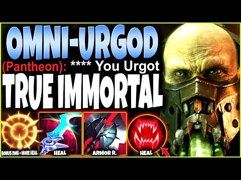 This New OMNI-URGOD Season 12 Build is the TRUE IMMORTAL with this HEAL 🔥 LoL Top URGOT s12 Gameplay