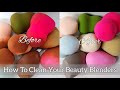 How To Clean Beauty Blenders Clean Your Beauty Blenders At Home