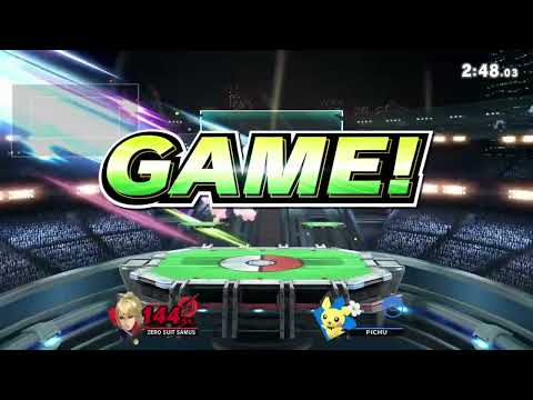 Mortar Saga VI LR4 - Queeda (Pichu) vs  Burzof (Zero Suit Samus)
