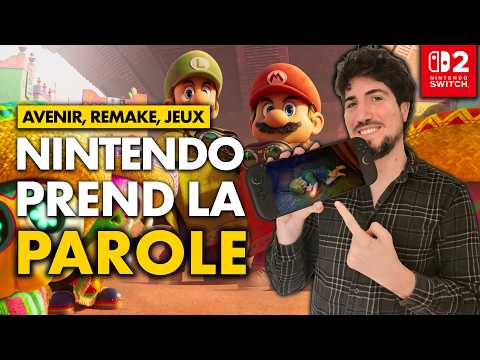 MARIO, Remakes, jeux à venir : NINTENDO prend la PAROLE ! 🔥
