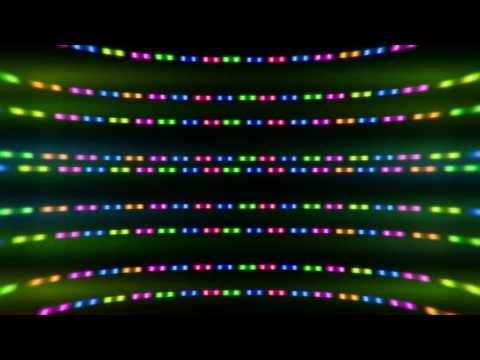 Club Visuals 653 - LED stripes moving down VJ loop