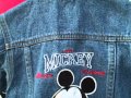 Disney Baby Mickey Mouse Blue Jean Jacket Used Size 18M