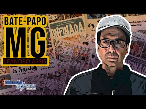 LEANDRO ASSIS: coautor das tirinhas OS SANTOS e CONFINADA