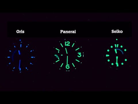 Lume test : Seiko vs Oris vs Panerai, $ 300 vs $ 6 000 watch