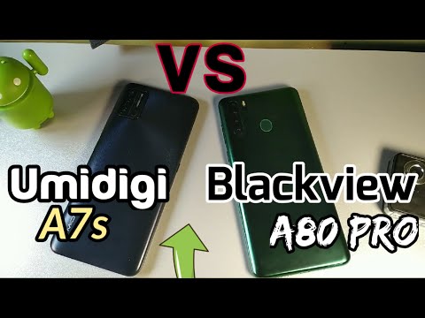 Umidigi A7s VS Blackview A80 Pro | Geekbench 5, Gaming, specs, speed test
