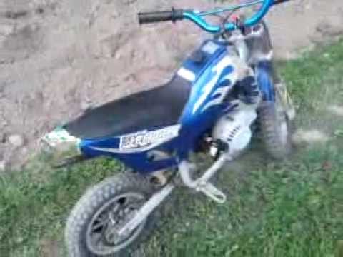 comment demarrer pocket bike