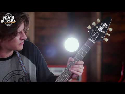 Gibson Custom Shop 1958 Korina Flying V Black Pickguard VOS Historic Collection