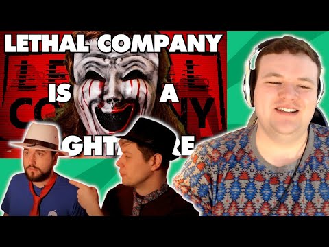 Lethal Company Is An Absolute Nightmare - Feat. Caddicarus - This Is Why | @UpIsNotJump Reaction