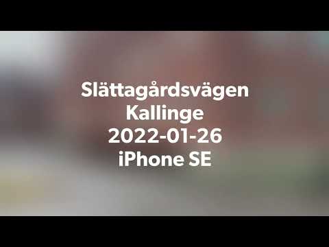 SLÄTTAGÅRDSVÄGEN - 2022-01-26 - iPhone SE - KALLINGE - Ronneby (BLEKINGE)