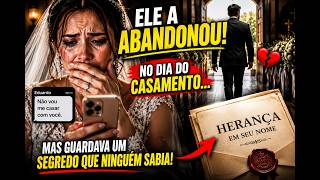 ELA FOI ABANDONADA NO DIA DO CASAMENTO… MAS ESCONDIA UM SEGREDO QUE NINGUÉM SABIA! 😱💔
