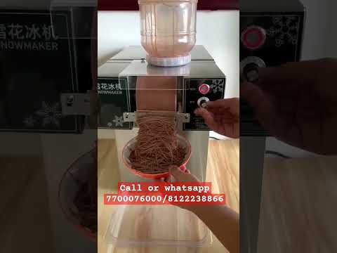 Snow Ice Machine, Korean Bingsu Snow Ice Shaver Flake Ice Machine 