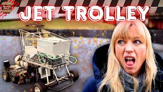 Strapped a Jet Engine to a Shopping Cart! | Britain's Most Spectacular Backyard Builds