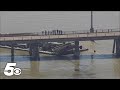 Barge crashes into Texas bridge