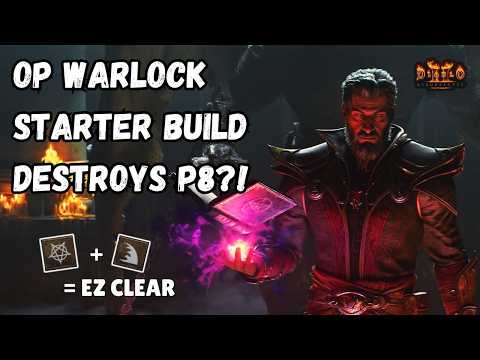 Warlock Starter Build DESTROYS Players 8 with Low Level Gear (Diablo 2 Resurrected ROTW)