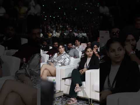 During event with elnaaz,Emraan Hashmi and Mr faisu #viralsong #blackpenther #awardshowperformance