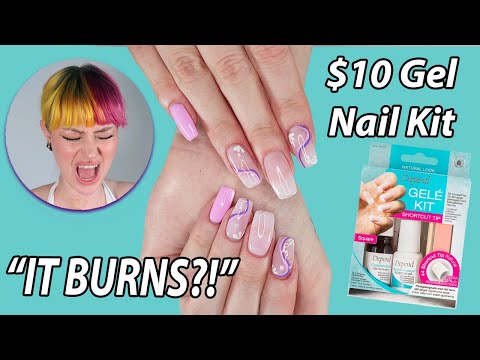I tried a $10 Nail Kit… and it hurt 😱